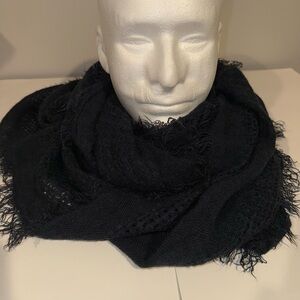 Elegant Navy Blue Women's infinity Scarf